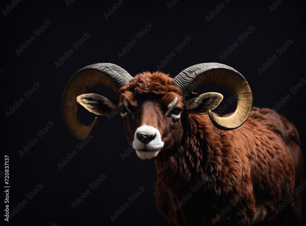 Naklejka premium Ram in Eternal Light