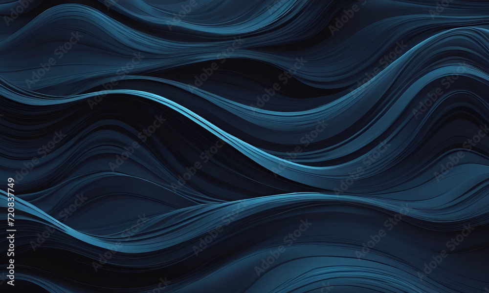 Dark abstract wallpaper background with flowing waves Dark abstract wallpaper background with flowing waves