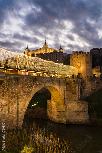 Alcantara bridge, Toledo, Spain