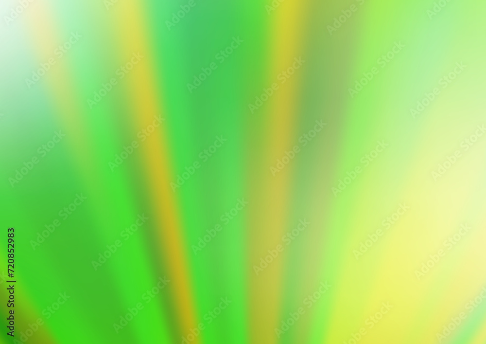 Obraz premium Light Green, Yellow vector abstract bokeh pattern. An elegant bright illustration with gradient. Brand new style for your business design.