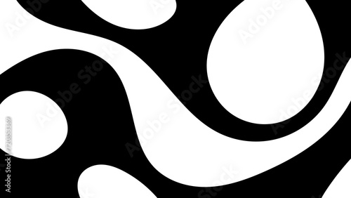 Black design pattern for design. Black abstract pattern. Graphic design pattern. Surface design pattern in black abstract color. Let it flow shape