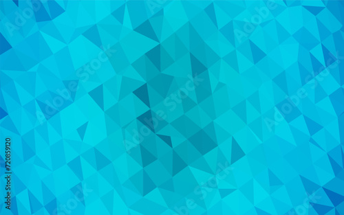 Light BLUE vector abstract polygonal texture. Shining colored illustration in a Brand new style. New texture for your design.