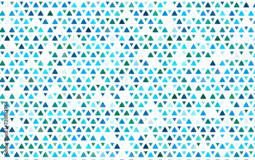 Light Blue, Green vector pattern in polygonal style. Beautiful illustration with triangles in nature style. Pattern can be used for websites.
