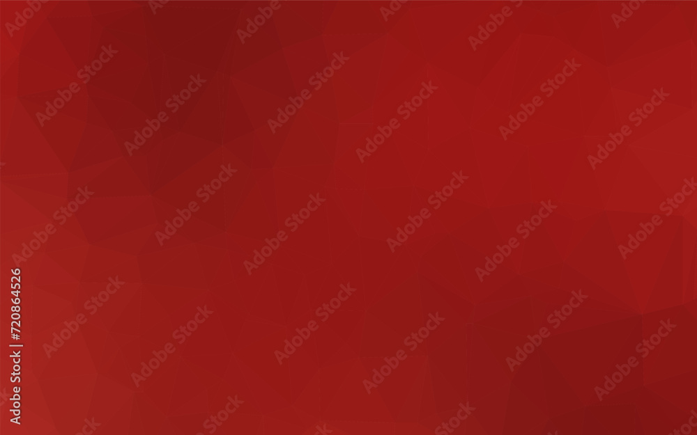 Obraz premium Light Red vector polygonal template. A sample with polygonal shapes. The best triangular design for your business.