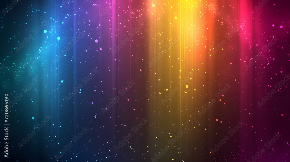 Colorful light, banner, power point presentation, space for text, wallpaper and background.