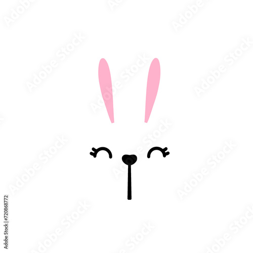 White bunny