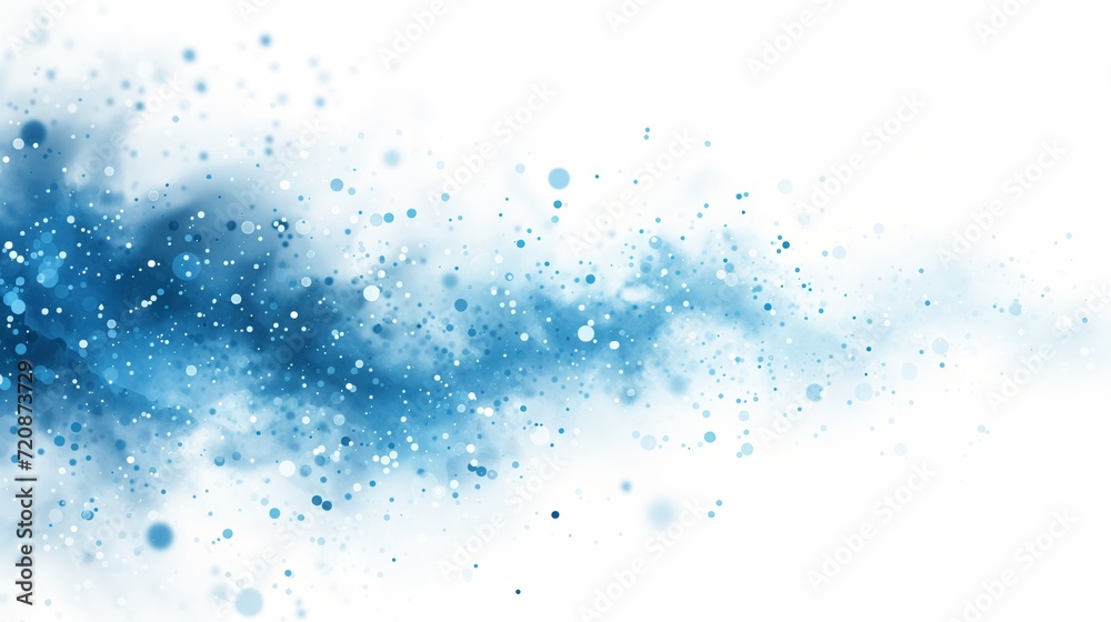 Obraz premium abstract blue background with bubbles