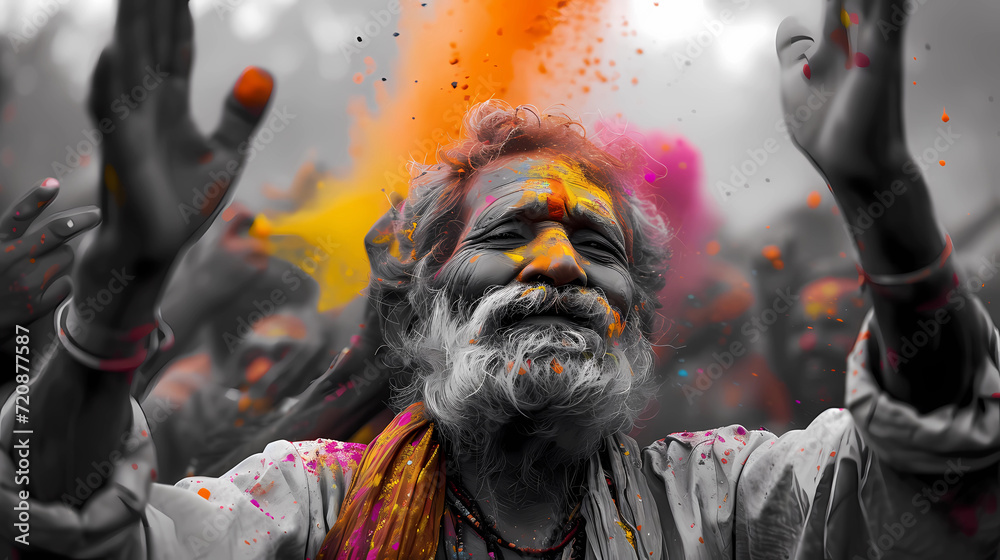 holi brings life and happiness to people