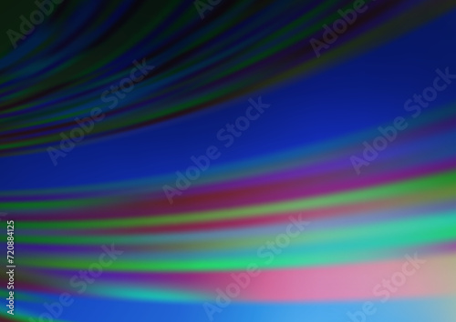 Light BLUE vector abstract blurred template. A vague abstract illustration with gradient. The best blurred design for your business.