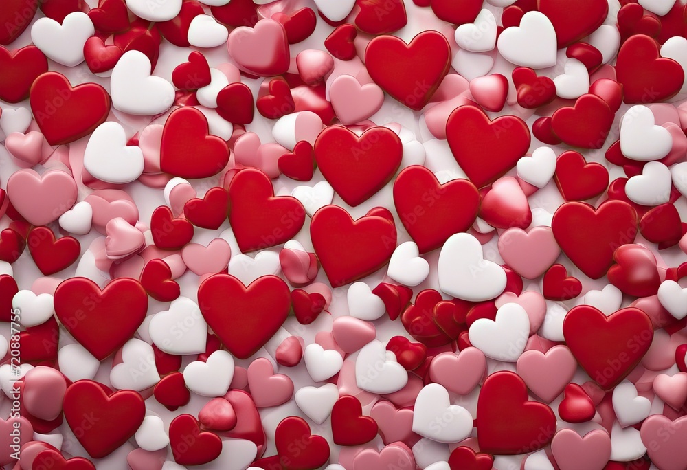  Backdrop Abstract Wallpaper Background Hearts Collage Red