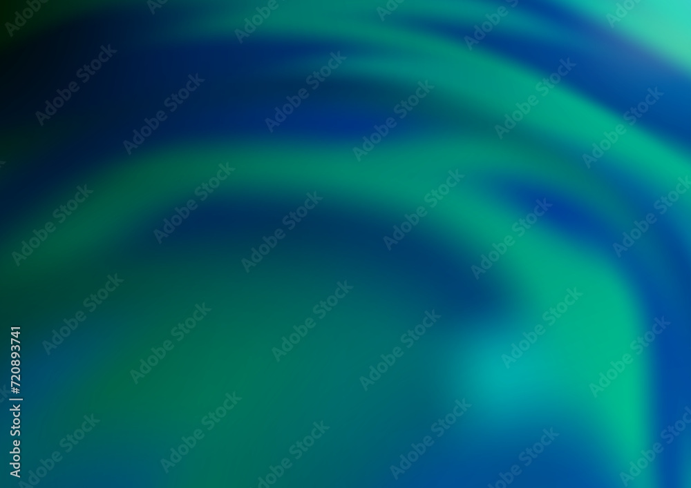 Fototapeta premium Light BLUE vector bokeh pattern. Glitter abstract illustration with an elegant design. A new texture for your design.