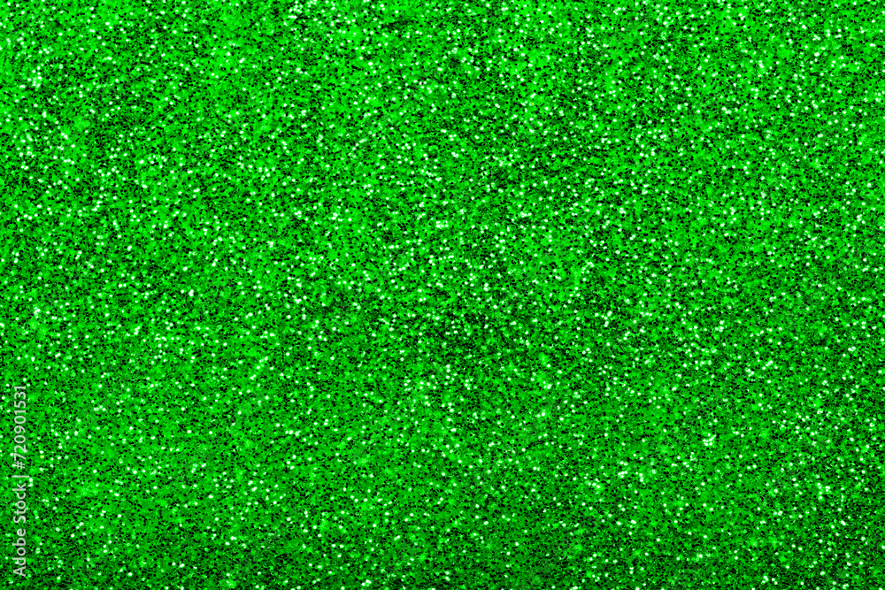 Fototapeta premium St. Patrick day. Green glitter as background