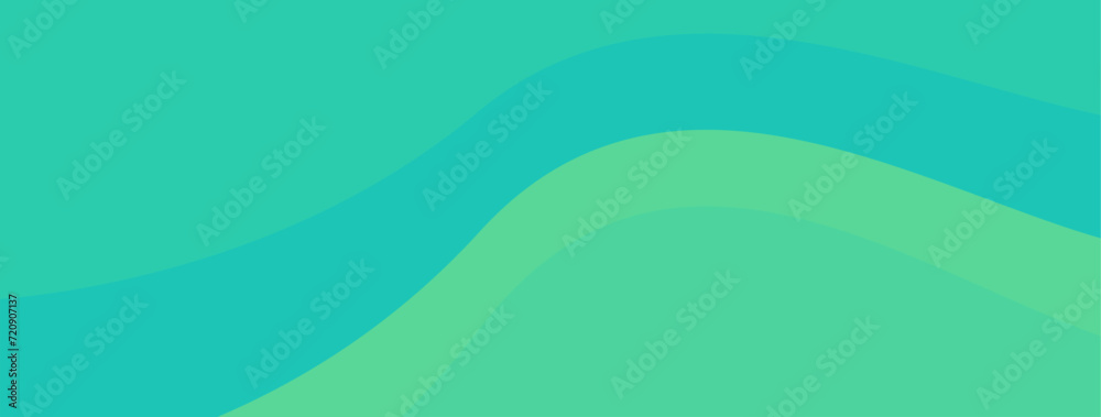 Minimalist mint green background.