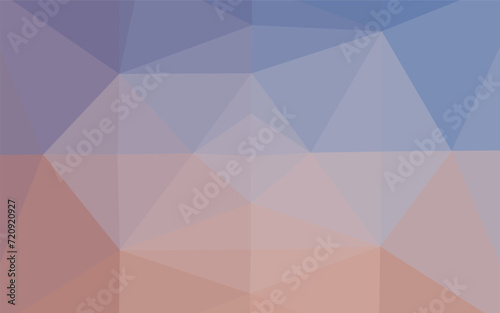 Light Blue, Red vector low poly texture. A completely new color illustration in a vague style. Textured pattern for background.