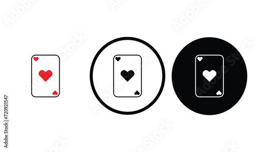 icon card heart black outline for web site design 
and mobile dark mode apps 
Vector illustration on a white background