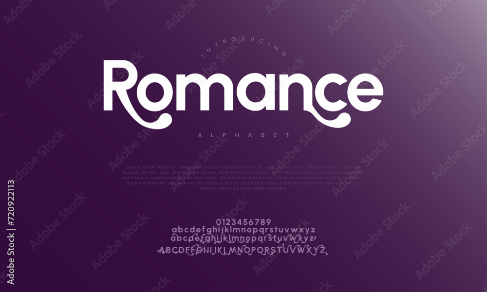 Romance creative modern urban alphabet font. Digital abstract moslem, futuristic, fashion, sport, minimal technology typography. Simple numeric vector illustration Romance creative modern urban alphabet font. Digital abstract moslem, futuristic, fashion, sport, minimal technology typography. Simple numeric vector illustration