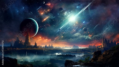 Celestial Realm: Exploring the Mysteries of Outer Space Planets