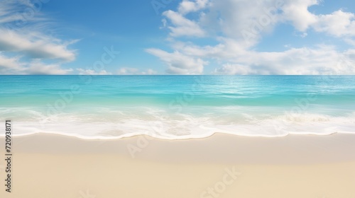 Clean and beautiful beachscape for your design
