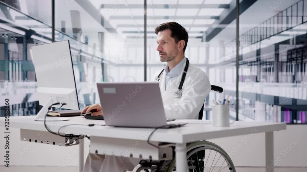 Doctor Video Conference Call. Elearning Webinar Doctor Video Conference Call. Elearning Webinar
