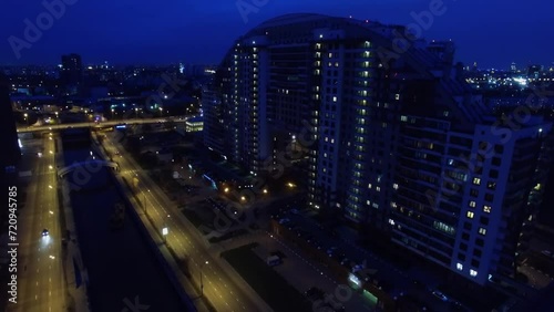 Wallpaper Mural Cityscape with quay traffic near residential complex Arco di Sole Torontodigital.ca