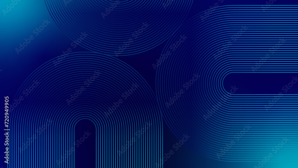 Close up of blue and black background with number suitable for tech and abstract design projects, website backgrounds, or digital marketing materials. - obrazy, fototapety, plakaty 