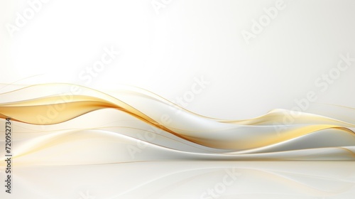 Abstract gold wavy background. illustration for your business design. Generative AI