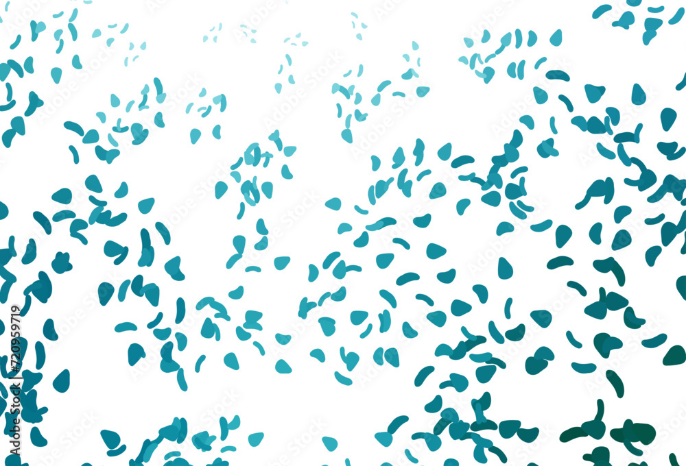 Light BLUE vector pattern with chaotic shapes.