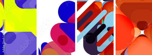 Geometric elements abstract backgrounds for wallpaper, business card, cover, poster, banner, brochure, header, website
