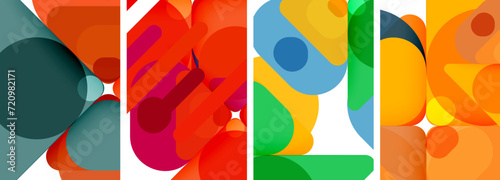 Geometric elements abstract backgrounds for wallpaper, business card, cover, poster, banner, brochure, header, website