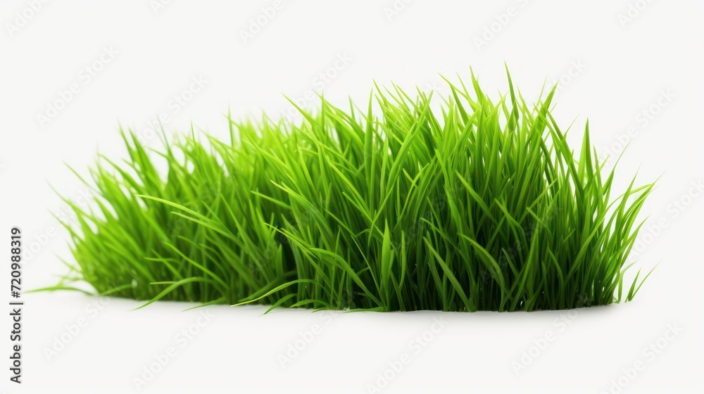 A green grass Fresh on a white isolated transparent background. A green grass Fresh on a white isolated transparent background.