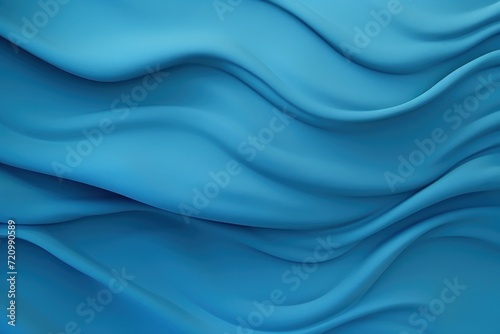 Blue Texture Background for Cosmetic Products AI Generated