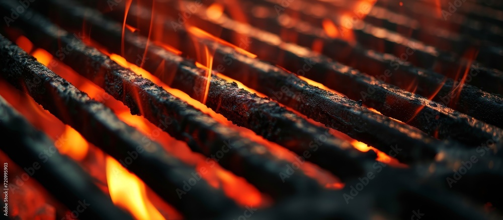 Abstract Background Taken at the Grill: A Captivating Photo of Abstract Background Taken at the Grill