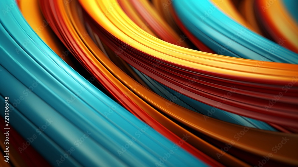 Abstract colorful curved lines creating a dynamic and modern background pattern. Abstract colorful curved lines creating a dynamic and modern background pattern.
