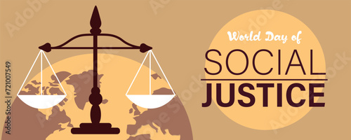 Banner for World Day of Social Justice photo