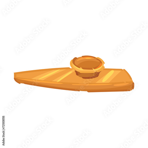 Kazoo flute on white background