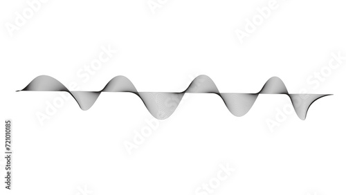  colorful vector design illustration of dynamic sound waves, radio frequency modulation, random sound wave 