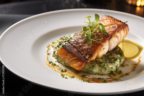 Pan roasted fish with tantalizing blend of flavors and perfectly crispy exterior
