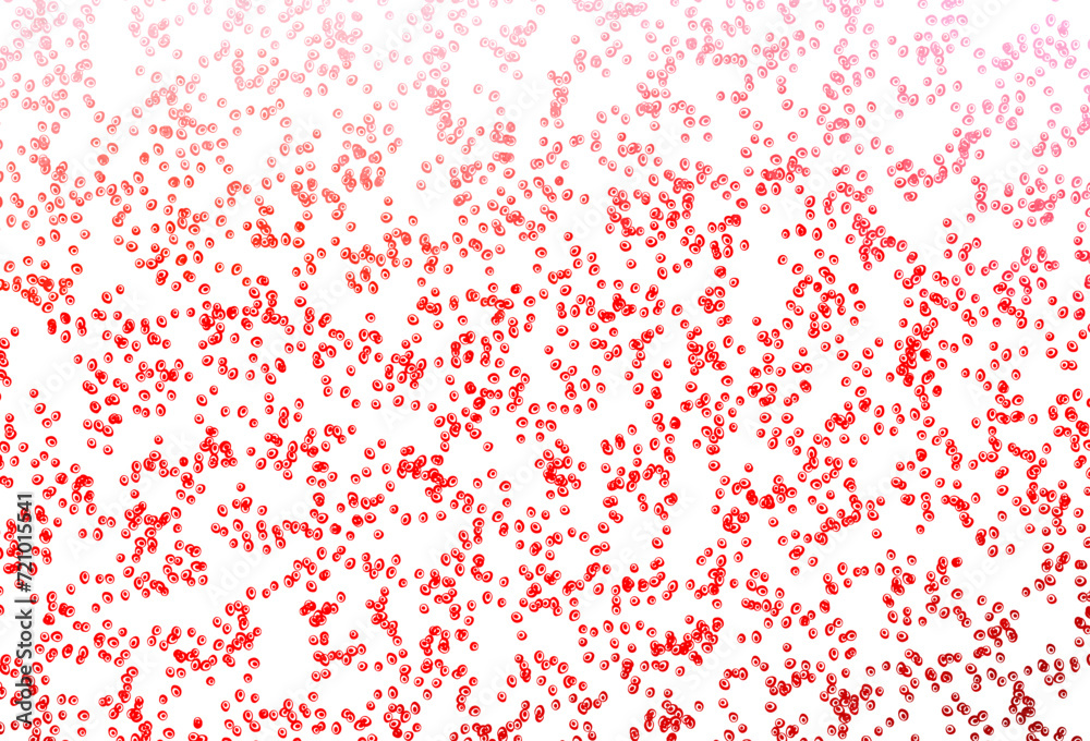 Light Red vector backdrop with dots. Light Red vector backdrop with dots.