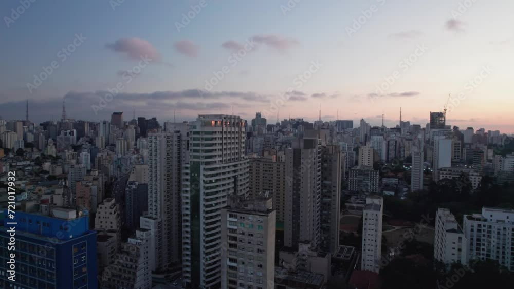 The architectural diversity of the São Paulo cityscape is on display The architectural diversity of the São Paulo cityscape is on display