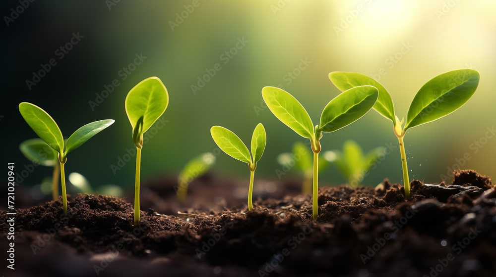 Pictures of saplings sprouting in the soil in spring
Pictures of saplings sprouting in the soil in spring