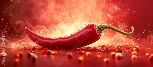 Spice it up with a sizzling isolated chili pepper