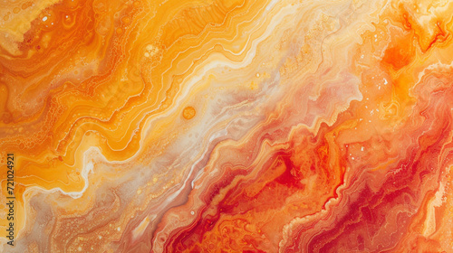 Red, orange, and yellow marble background