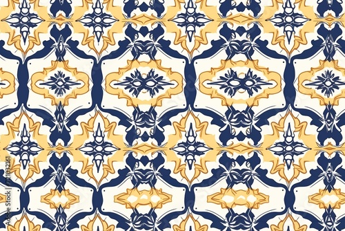 Luxury Orchid wallpaper design vector. Tropical pattern design. Vintage seamless pattern.