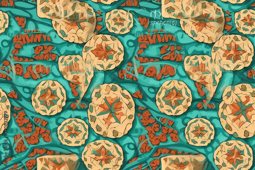 Luxury Orchid wallpaper design vector. Tropical pattern design. Vintage seamless pattern.