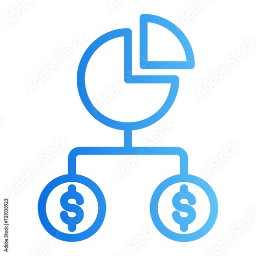 profit gradient icon