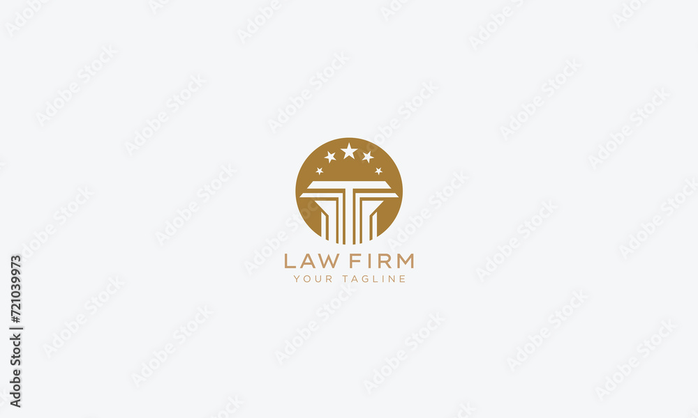 Attorney and lawyers logo design vector template Attorney and lawyers logo design vector template