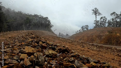 timelapse in the highland area