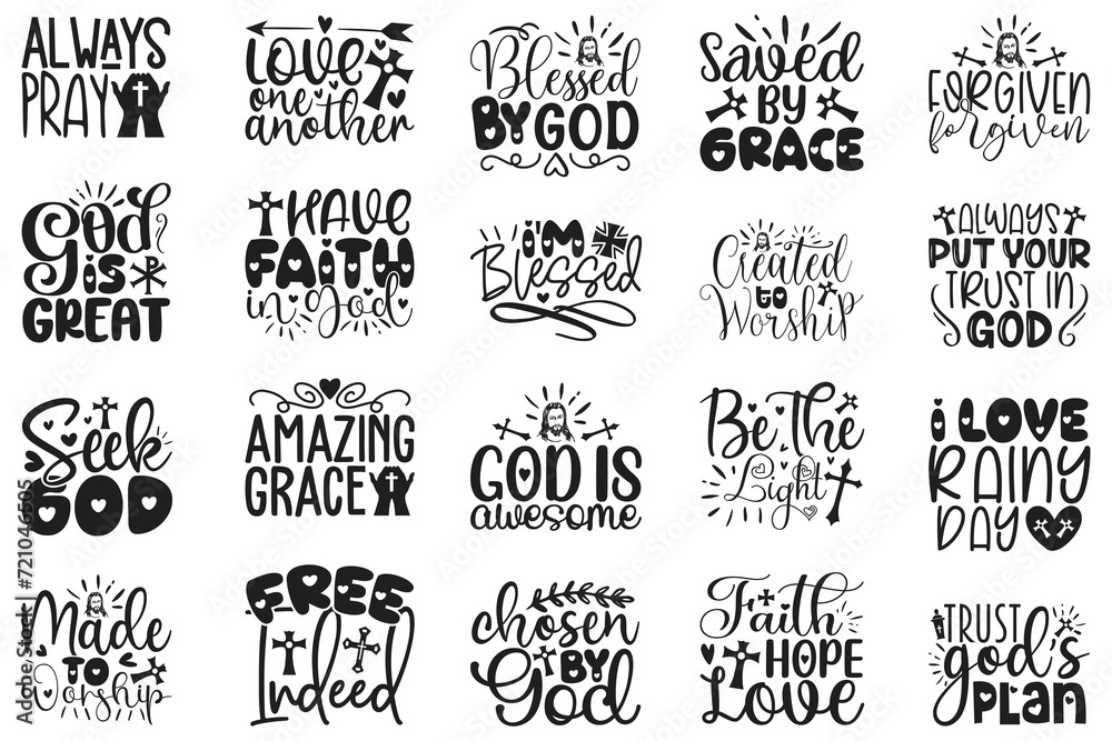 Jesus svg bundle, christian bundle svg, scripture bundle, instant download, bible verse bundle, cut files for Cricut, religious svg, Jesus, god, faith SVG dxf, Christian SVG bundle, Jesus SVG bundle