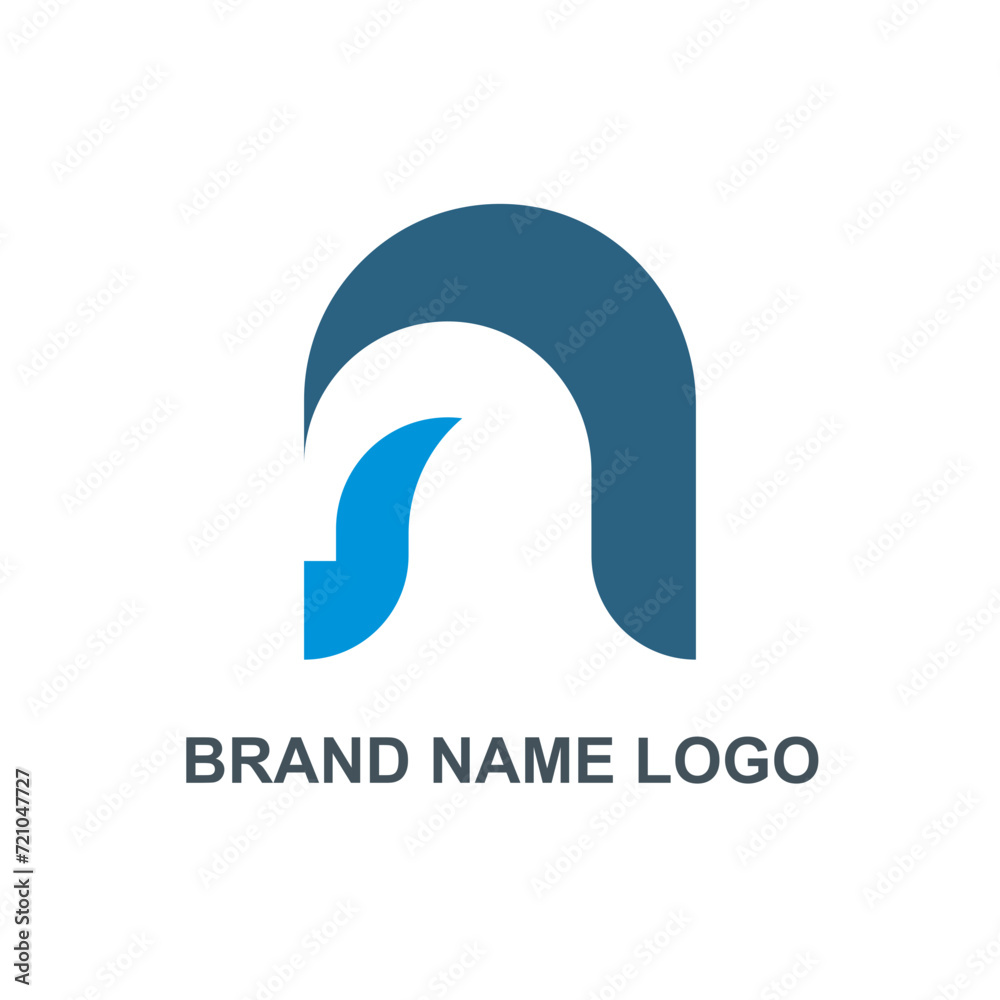 A logo letter design A logo letter design
