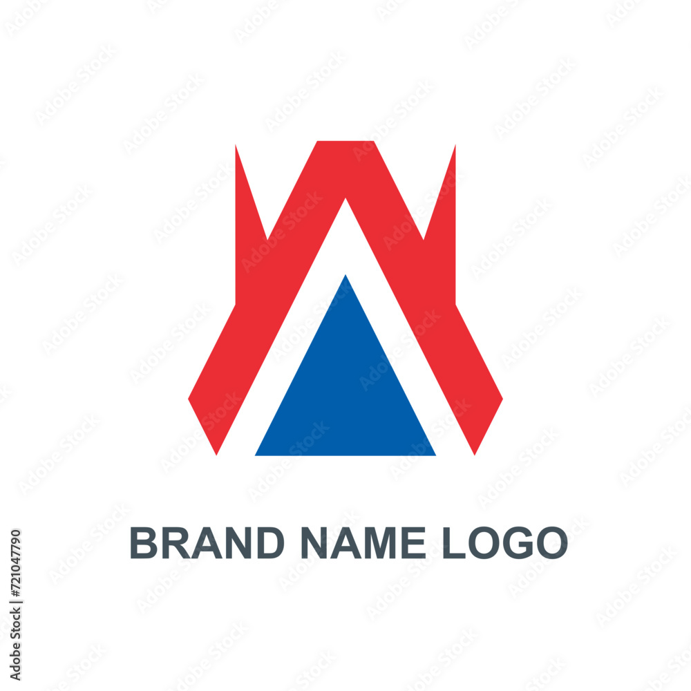 Elegant A logo letter Elegant A logo letter